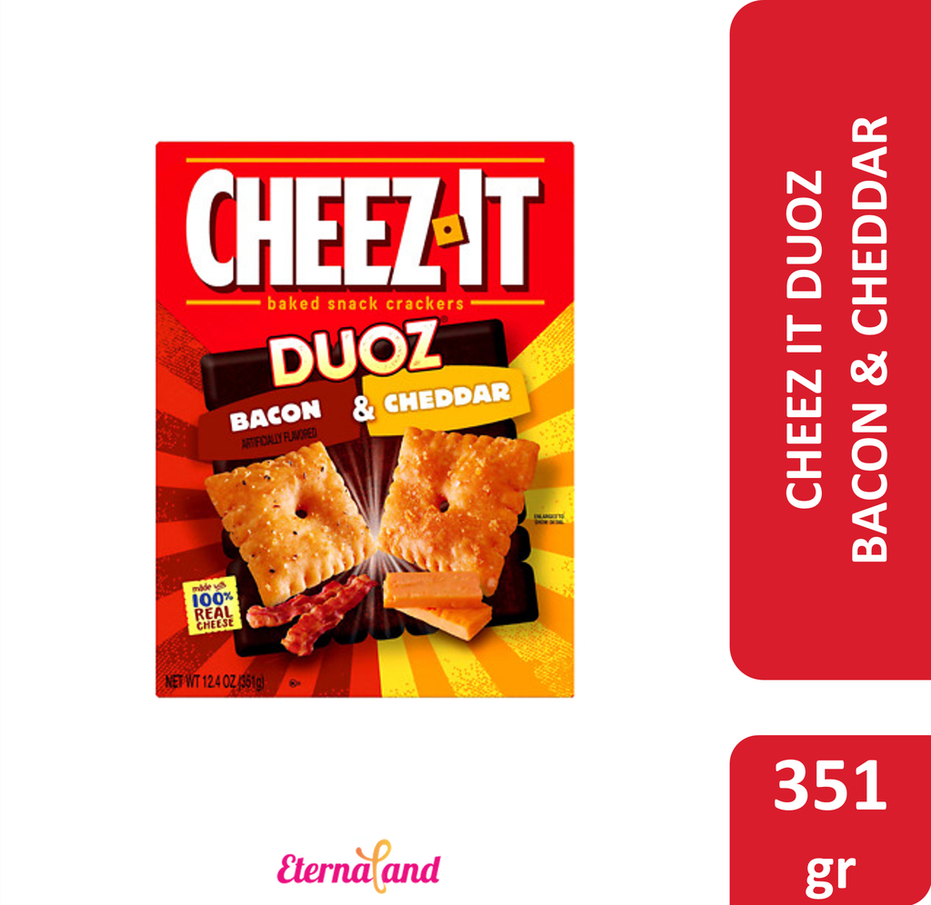 Cheez It Duoz Bacon &amp; Cheddar 12.4 oz