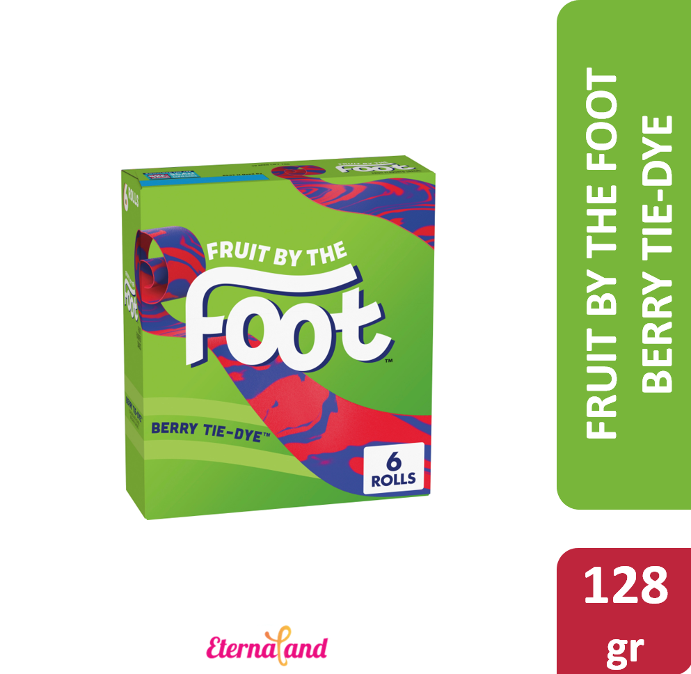 Fruit By The Foot Berry Tie Dye 4.5 Oz