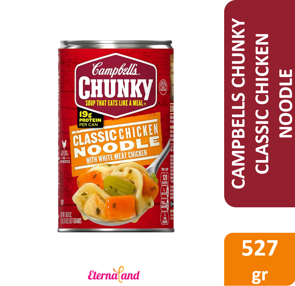 Campbells Chunky Classic Chicken Noodle Soup 18.6 oz