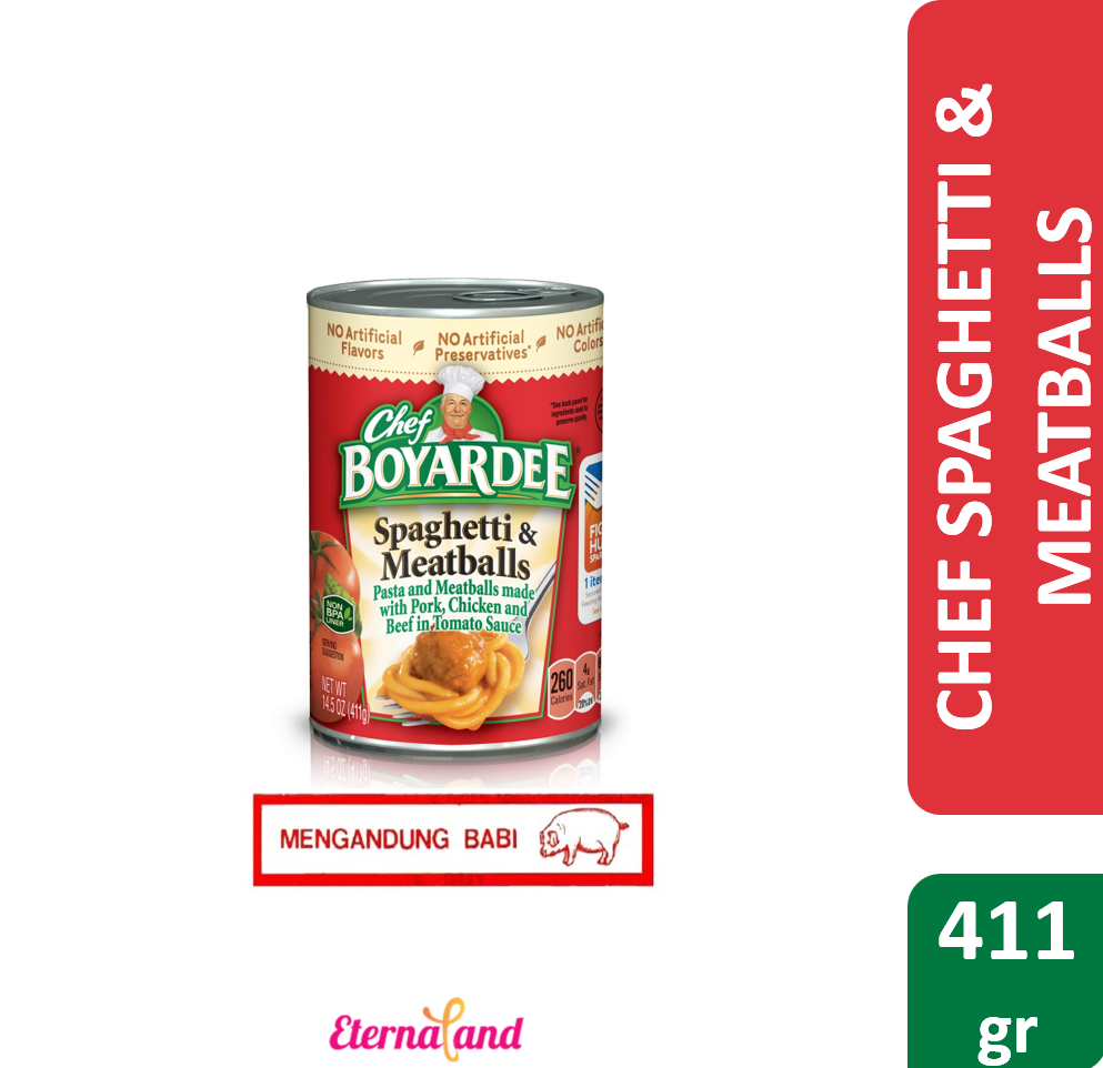 Chef Boyardee Spaghetti & Meatballs 14.5 oz