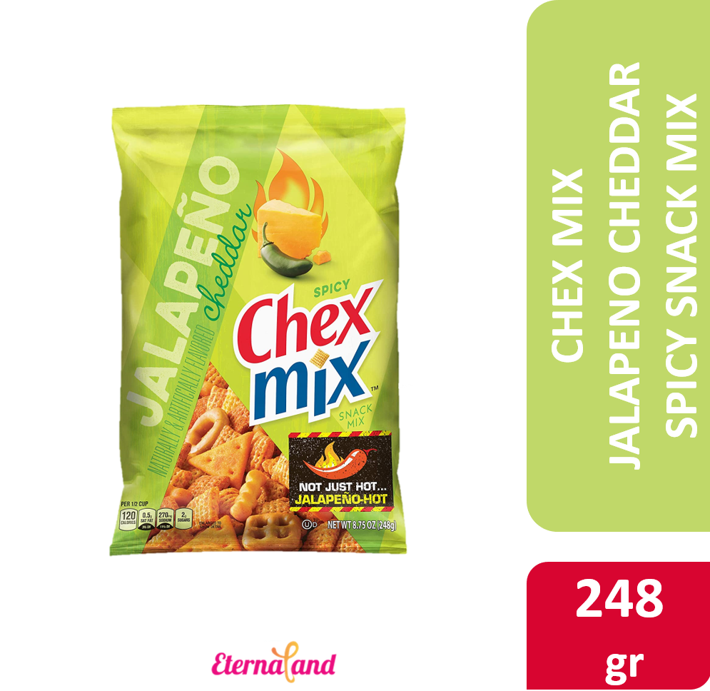 Chex Mix Jalapeno Cheddar Snack Mix 8.8 oz