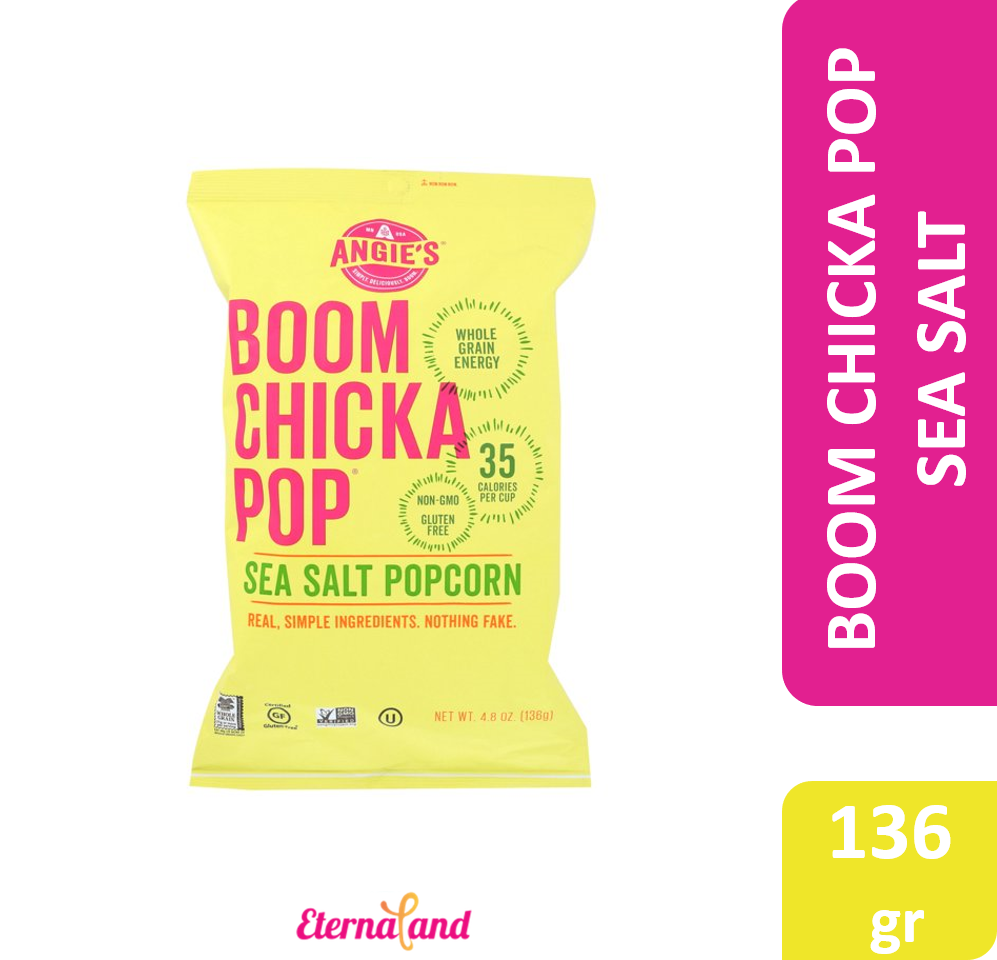 Boom Chicka Pop Sea Salt Popcorn 4.8 oz