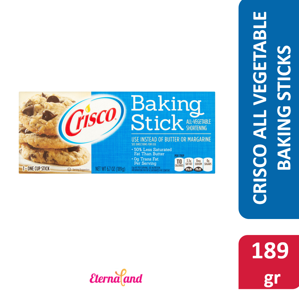 Crisco Baking Stick 6.7 oz