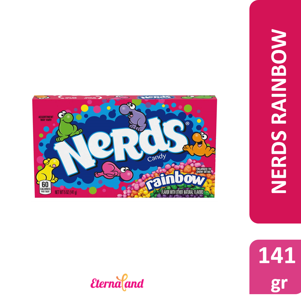 Nerds Rainbow Candy Video Box 5 Oz