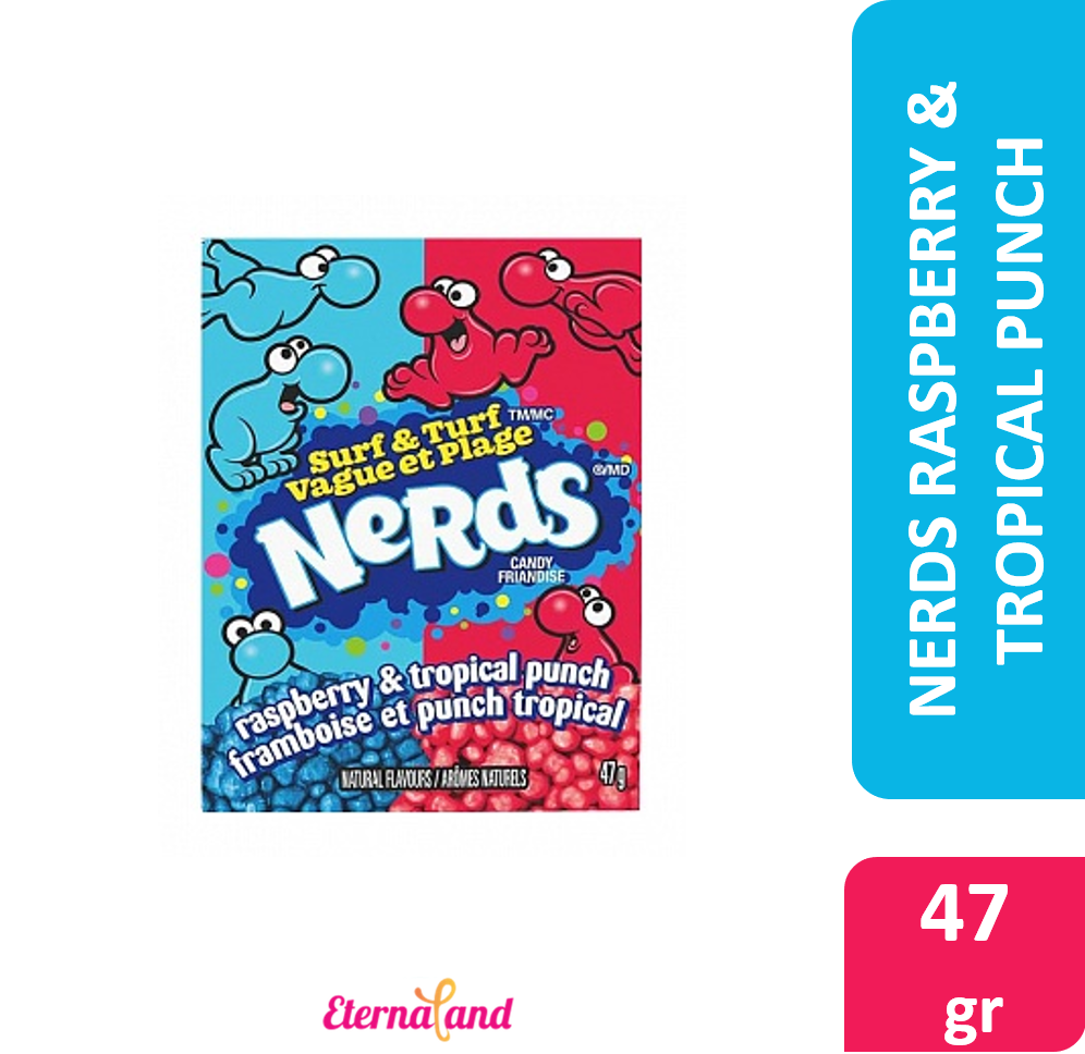 Nerds Raspberry & Tropical Punch 1.65 Oz