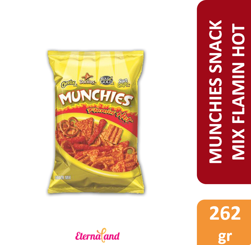 Munchies Snack Mix Flamin Hot 9.25 oz
