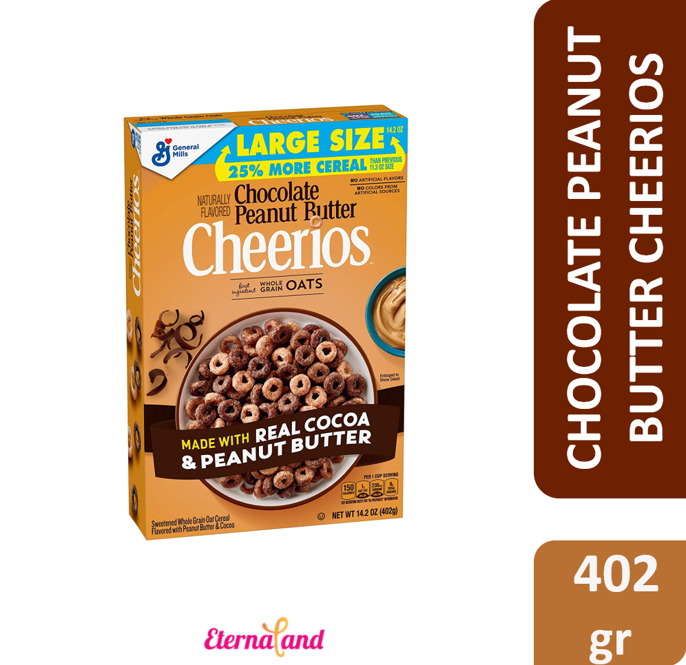 Cheerios Chocolate Peanut Butter Cereal 14.2 oz
