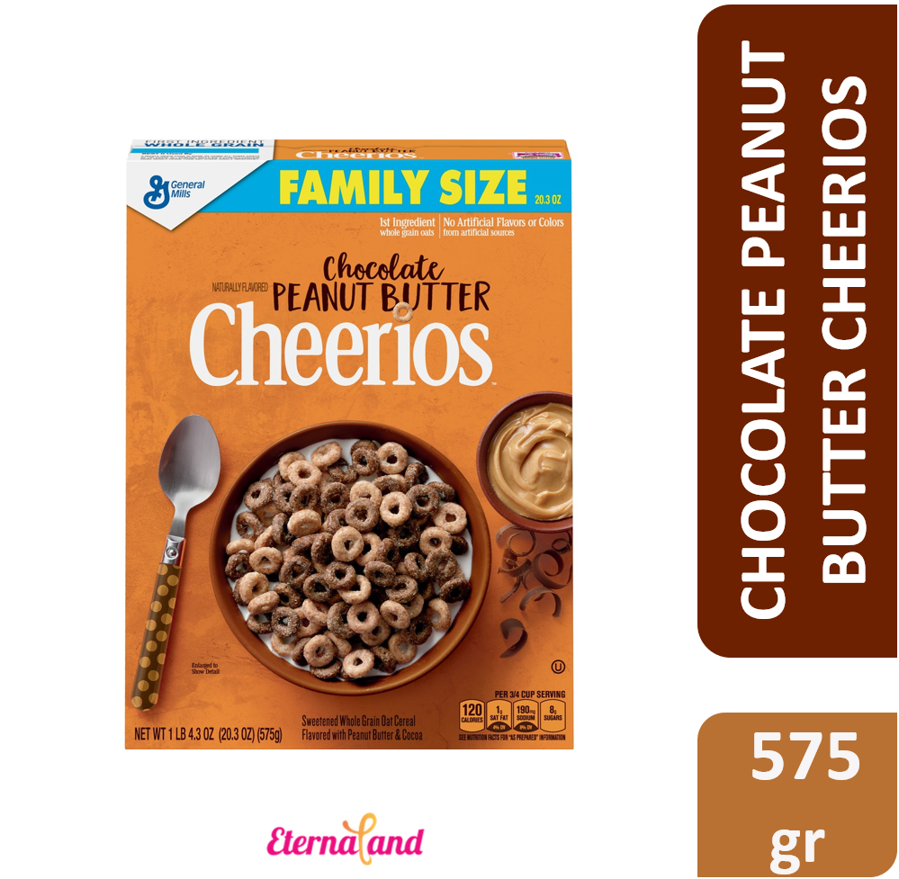 Cheerios Chocolate Peanut Butter Cereal 20.3 oz