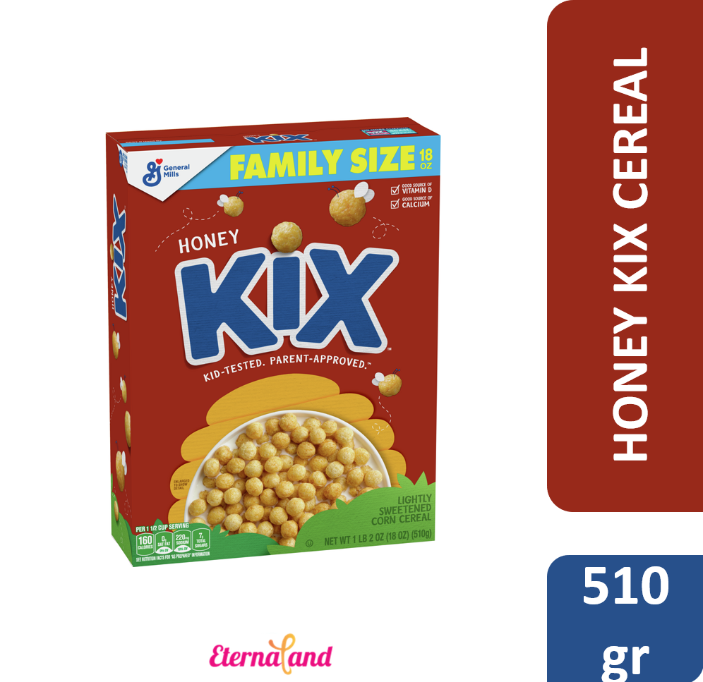 Kix Honey Cereal 18 oz