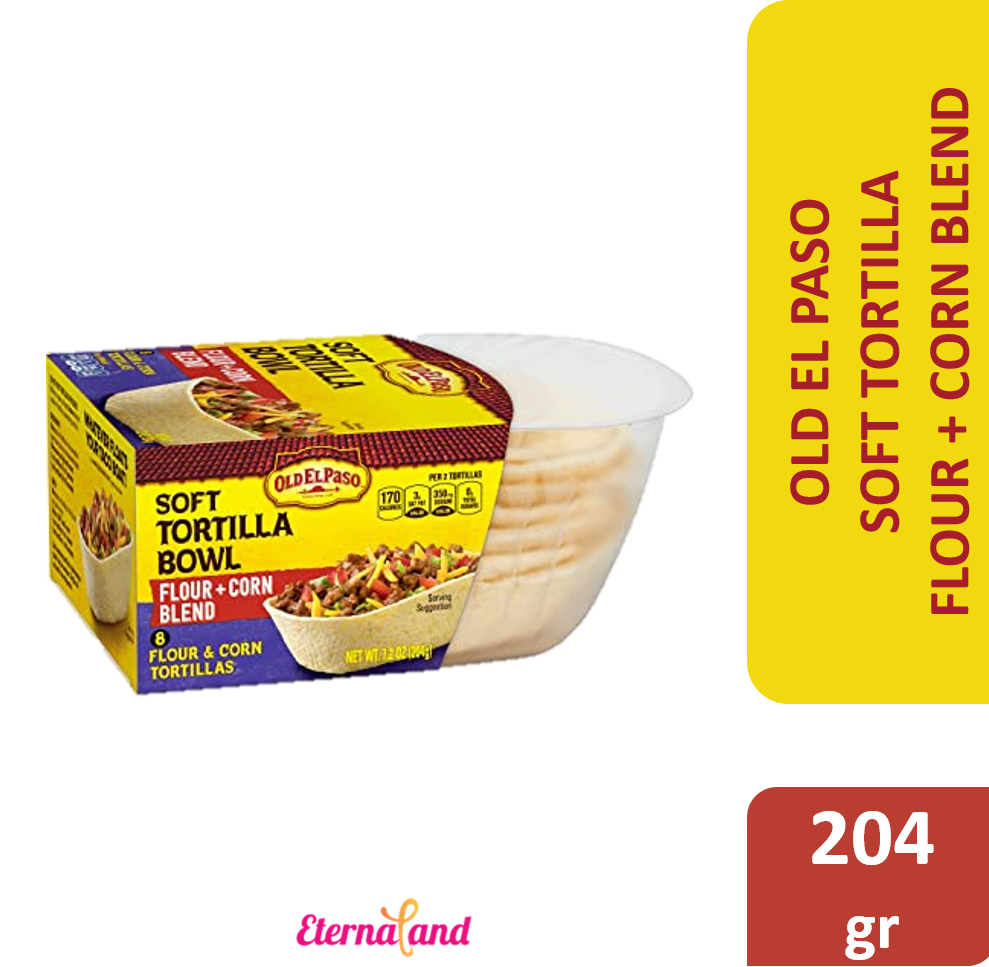 Old El Paso Soft Tortilla Bowl 7.2 oz