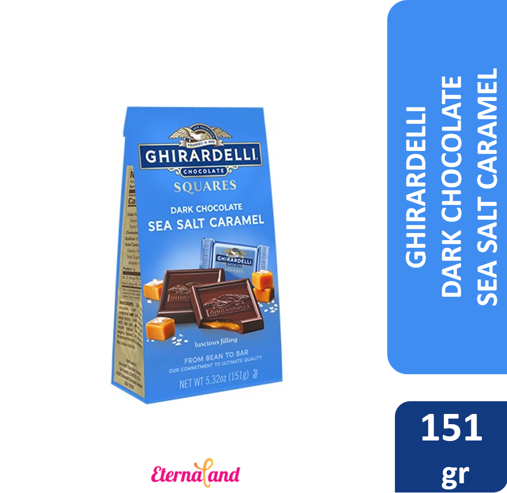 Ghirardelli Dark &amp; Sea Salt Caramel 5.32 oz