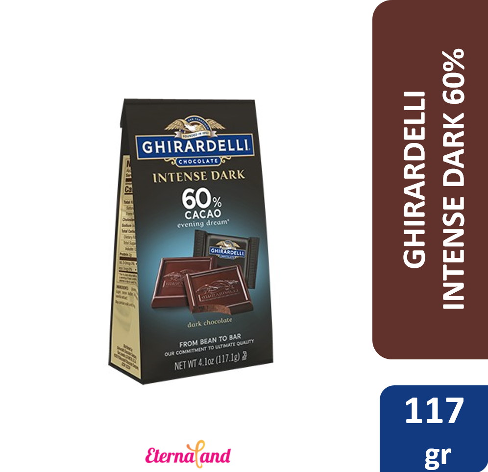 Ghirardelli Dark Chocolate 60% Cacao 4.1 oz