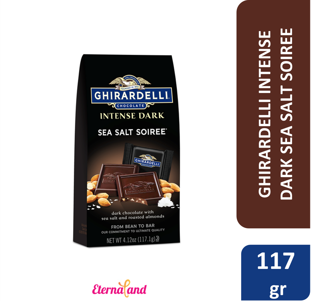 Ghirardelli Intense Dark Chocolate Sea Salt Soiree 4.12 oz