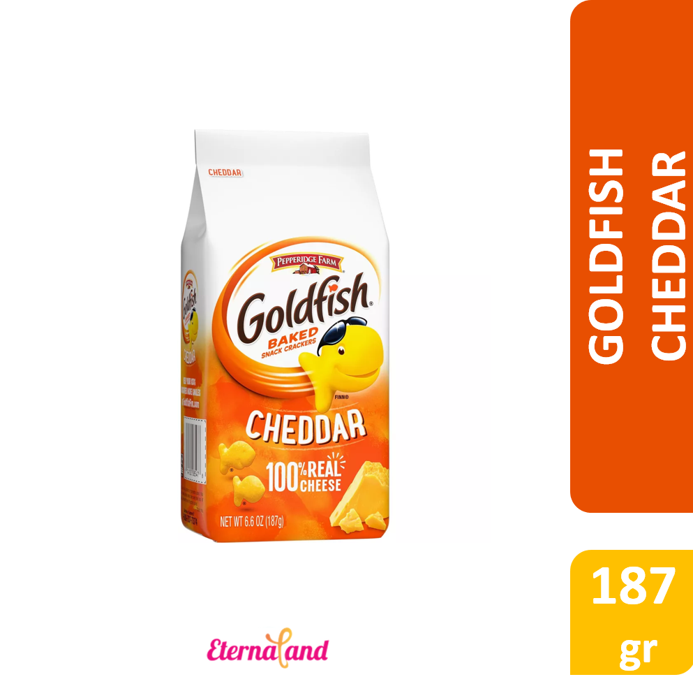 Goldfish Baked Snack Crackers Cheddar 6.6 oz