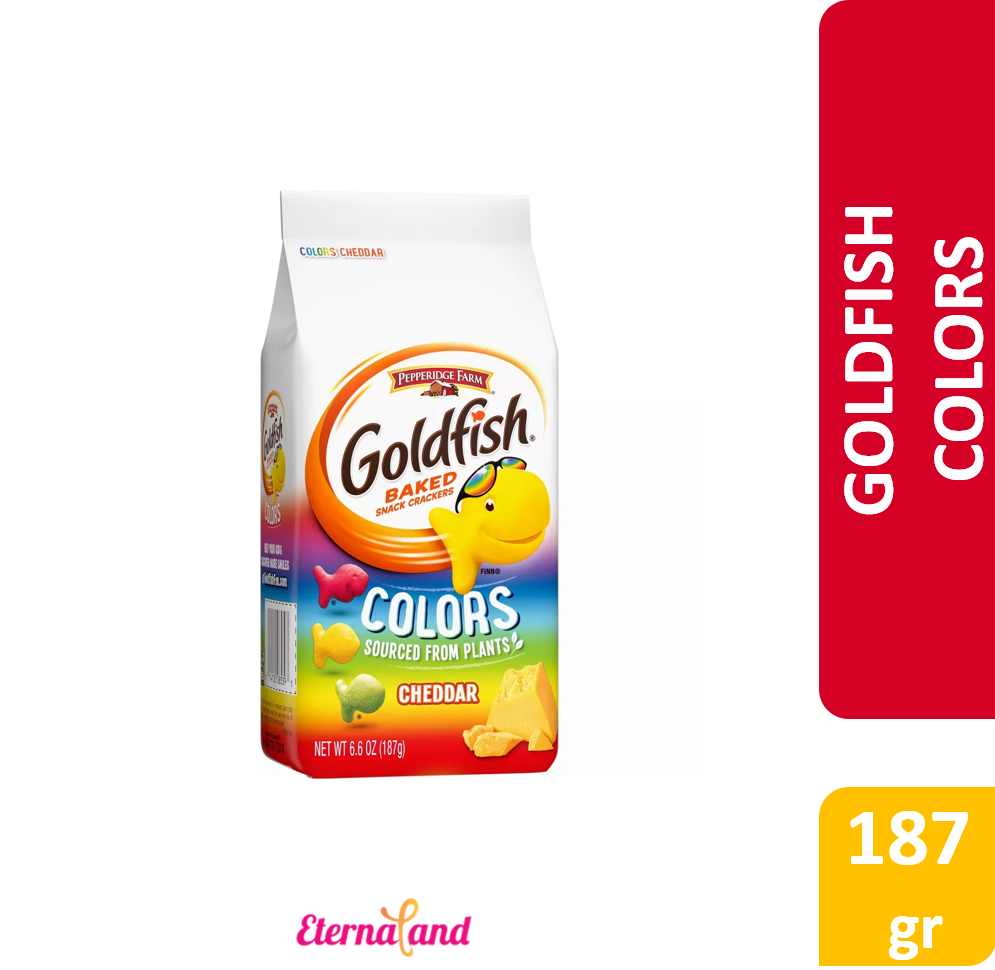 Goldfish Baked Snack Crackers Colors 6.6 oz