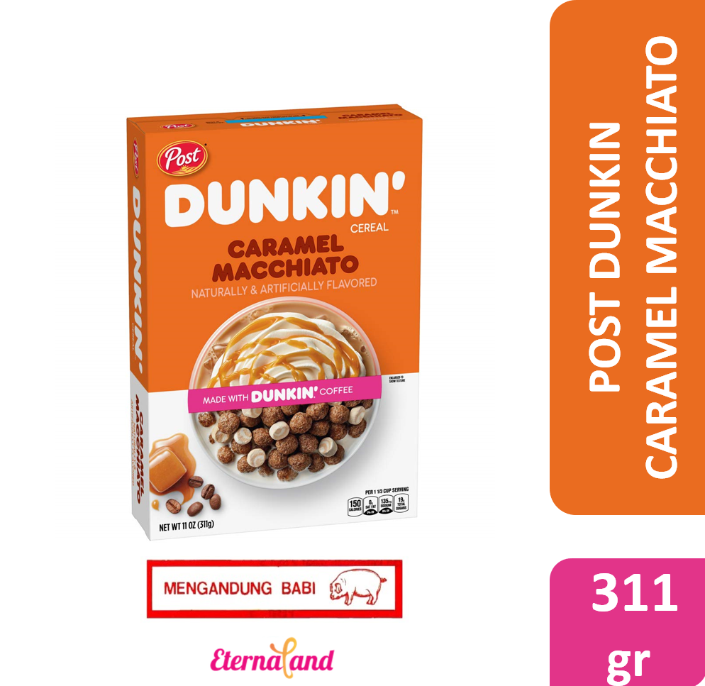 Post Dunkin Donut Caramel Macchiato 11 oz