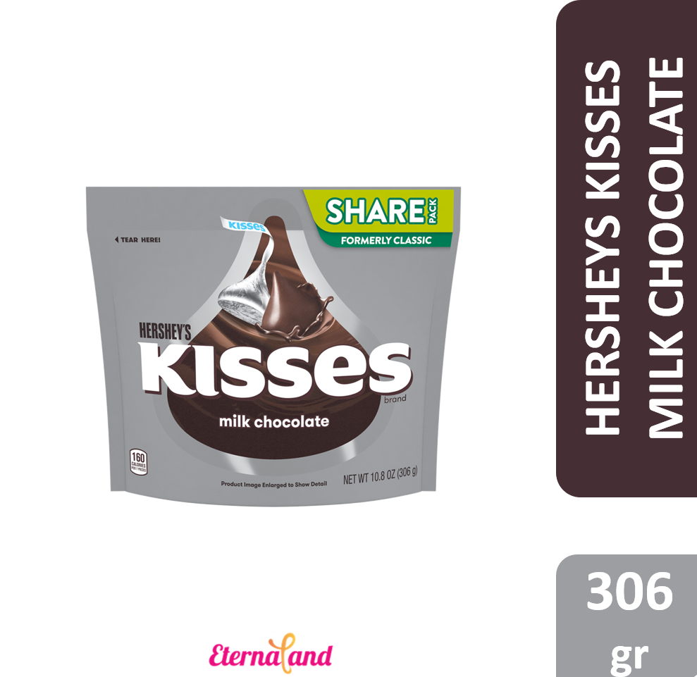 Hersheys Kisses Milk Chocolate 10.8 oz