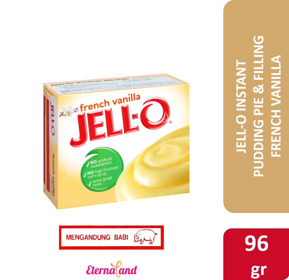 Jell-O Instant Pudding & Pie Filling, French Vanilla 3.9 oz