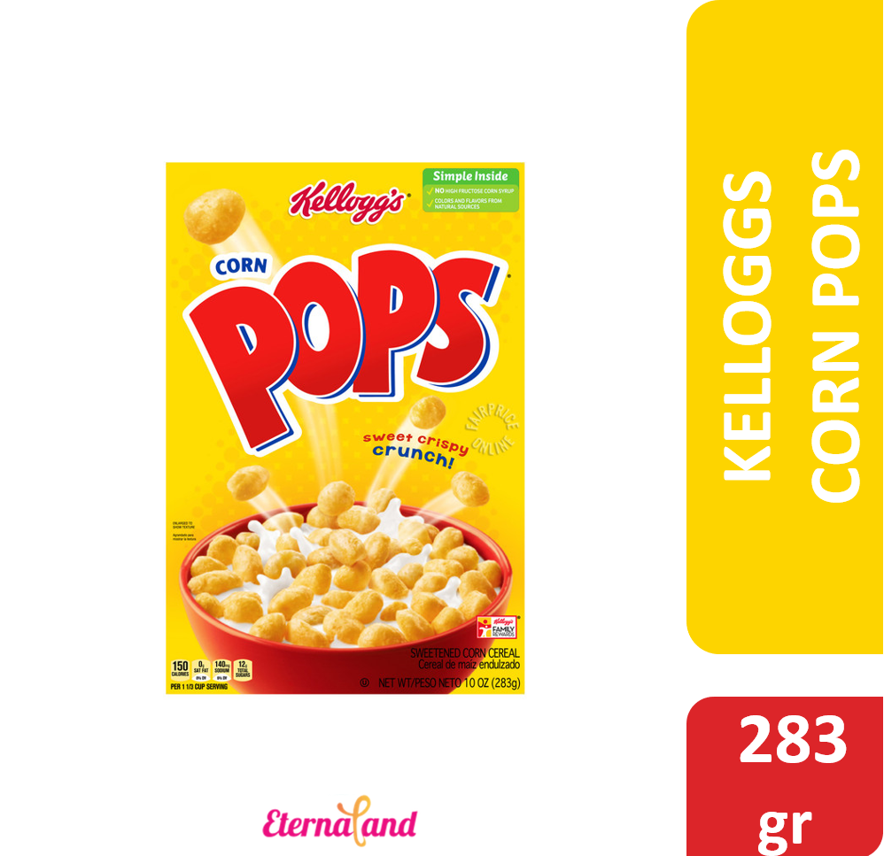 Kelloggs Corn Pops Cereal 10 oz