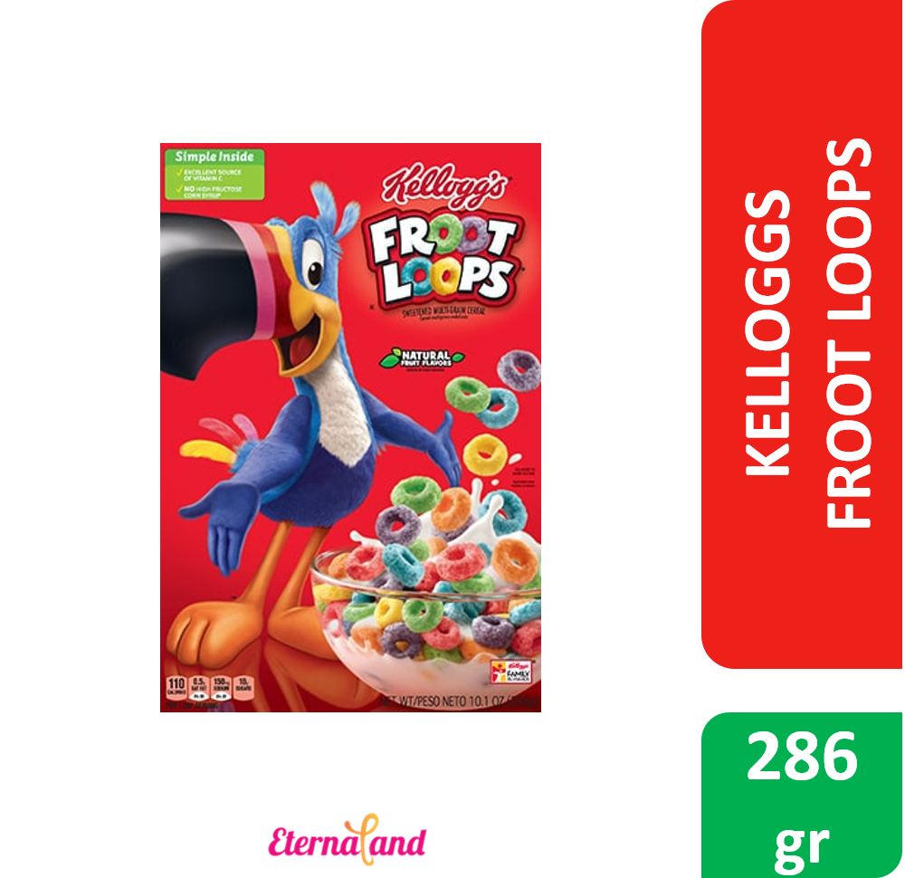 Kelloggs Froot Loops Cereal 10.1 oz