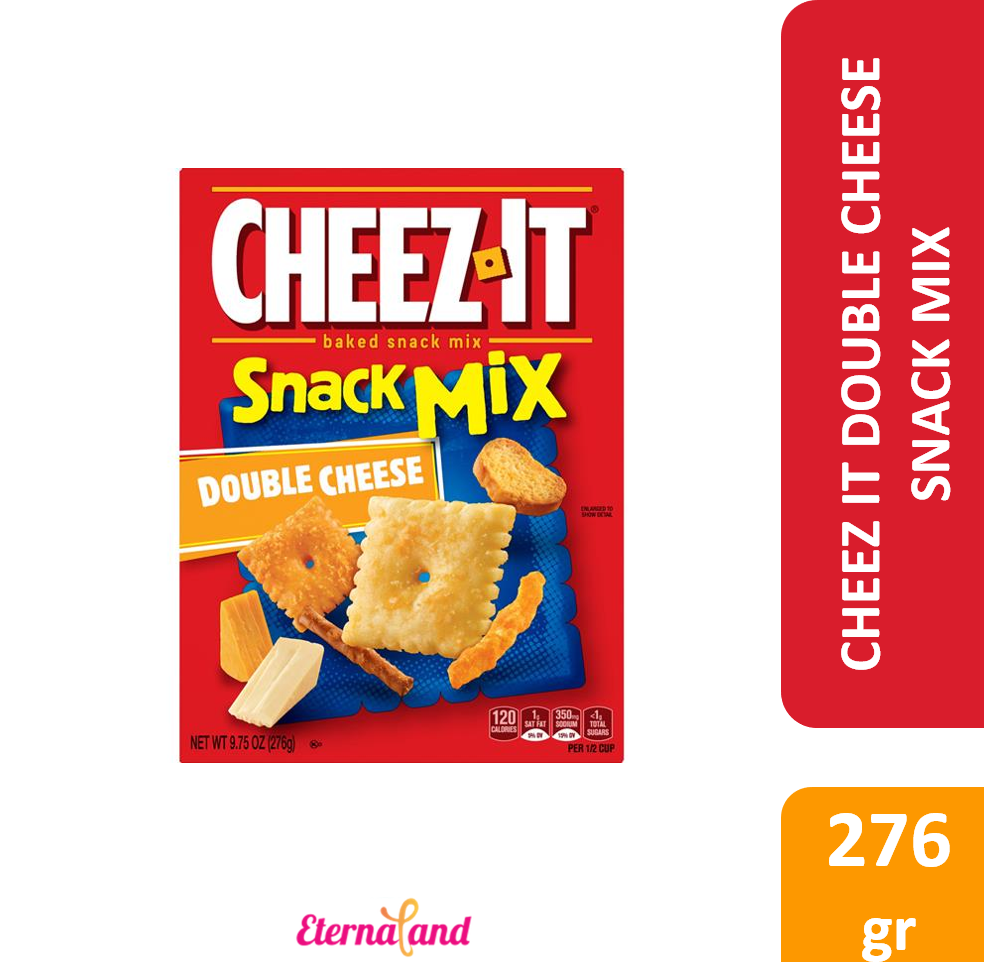 Cheez It Snack Mix Double Cheese 9.75 Oz
