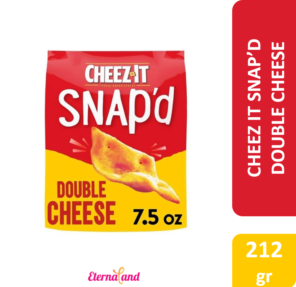 Cheez It Snapd Double Cheesy 7.5 Oz