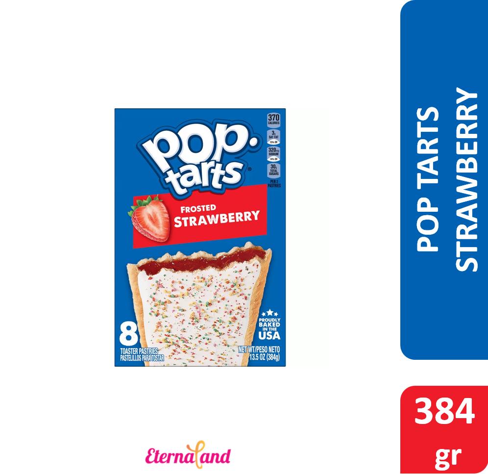 Kelloggs Pop Tarts Frosted Strawberry 8 Ct, 13.5 Oz