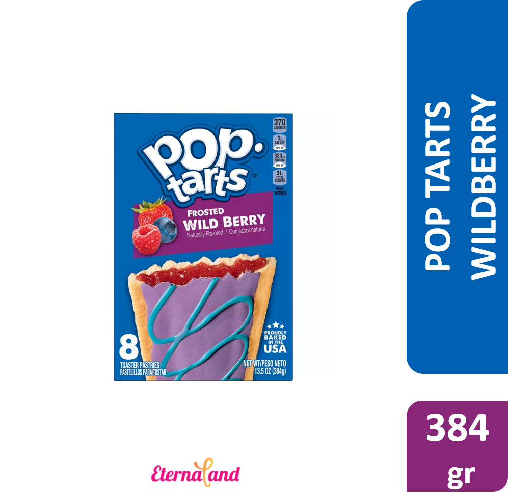 Kelloggs Pop Tarts Frosted Wildberry 13.5 oz