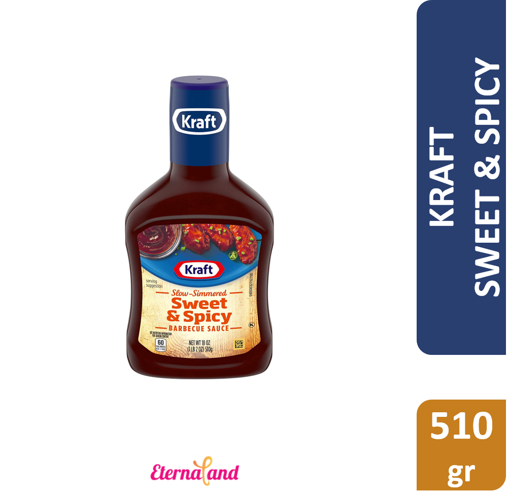 Kraft BBQ Sauce Sweet &amp; Spicy 18 oz