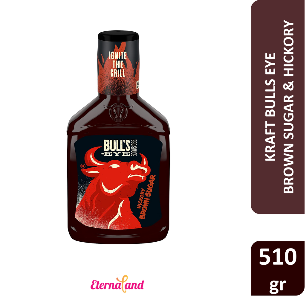 Kraft Bulls-Eye BBQ Sauce Brown Sugar &amp; Hickory 18 oz
