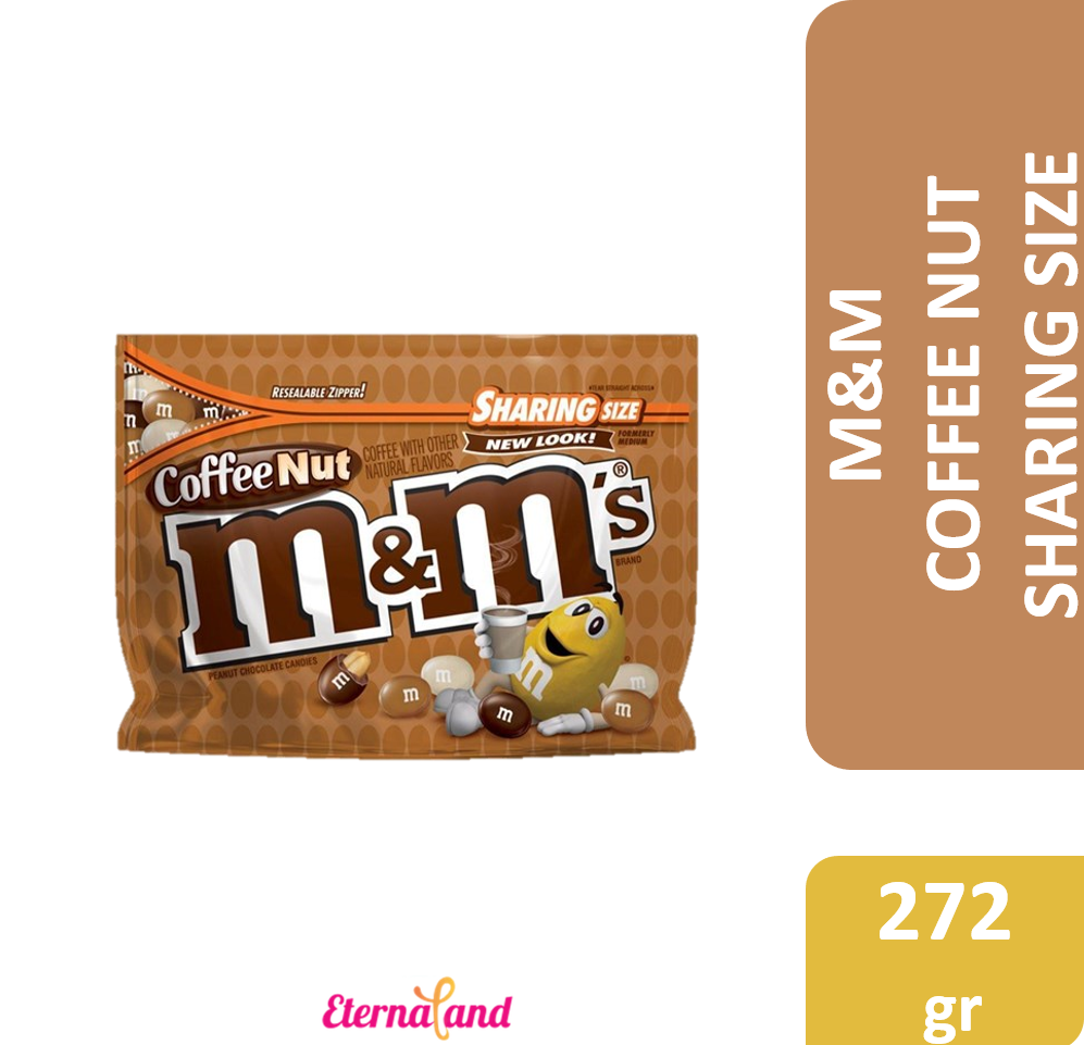M&M Coffee Nut 9.6 Oz