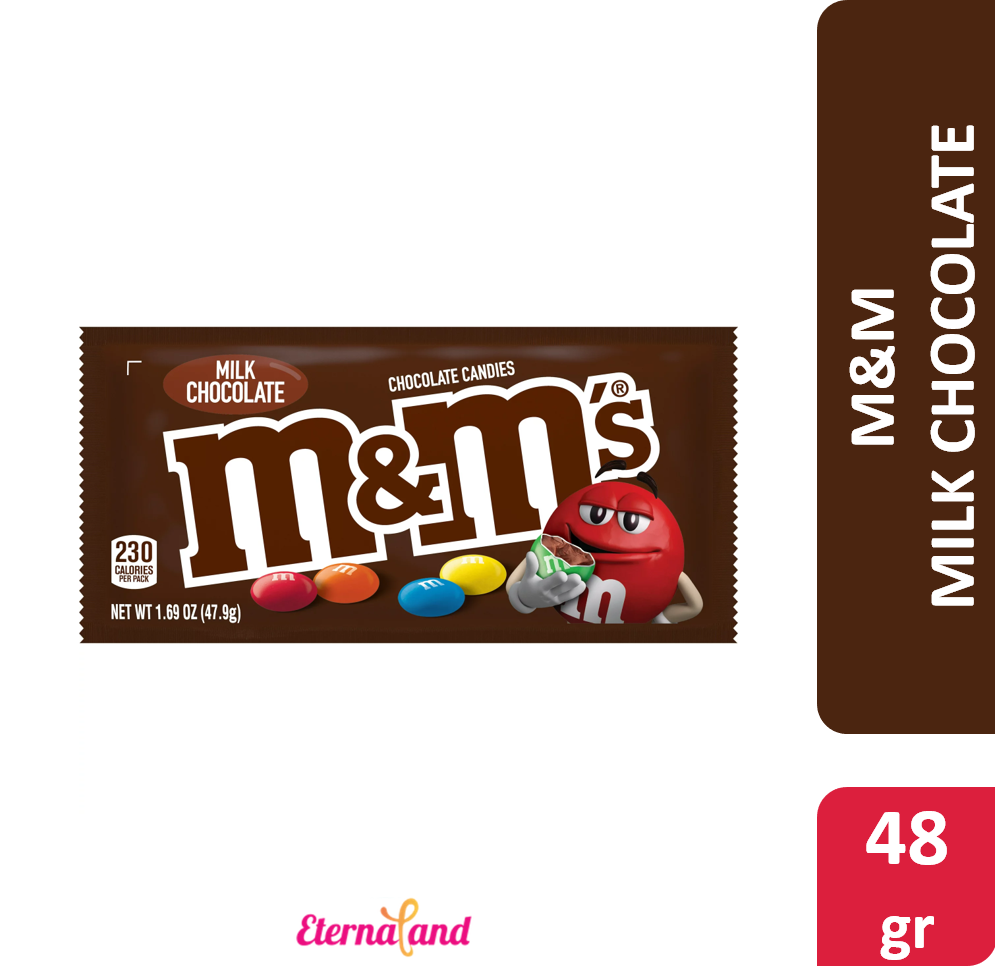 M&amp;M Milk Chocolate 1.69 oz