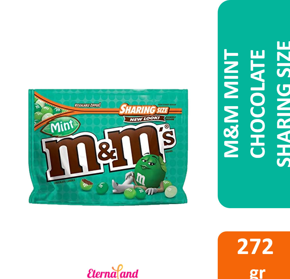 M&amp;M Mint Chocolate 9.6 oz