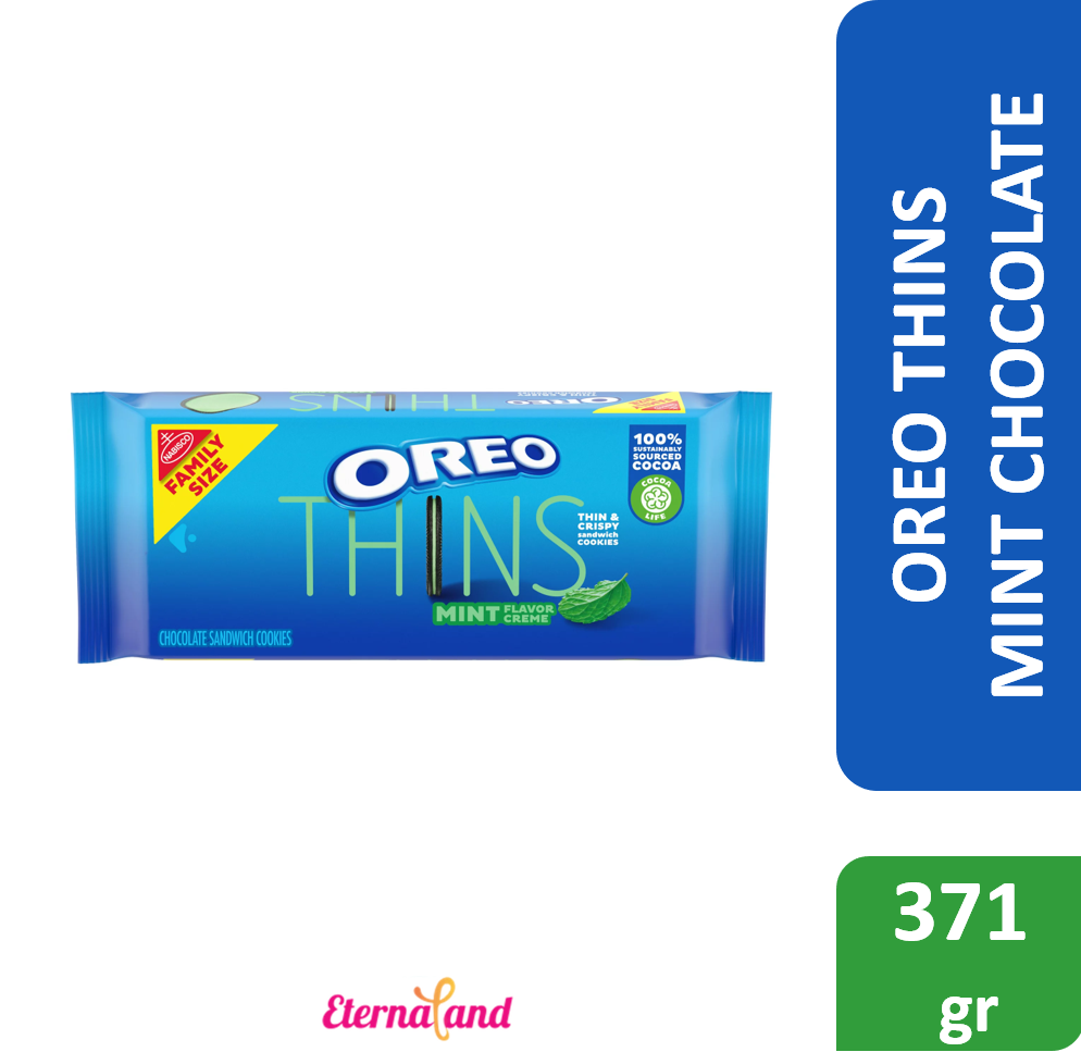 Nabisco Oreo Thins Mint Chocolate 13.1oz
