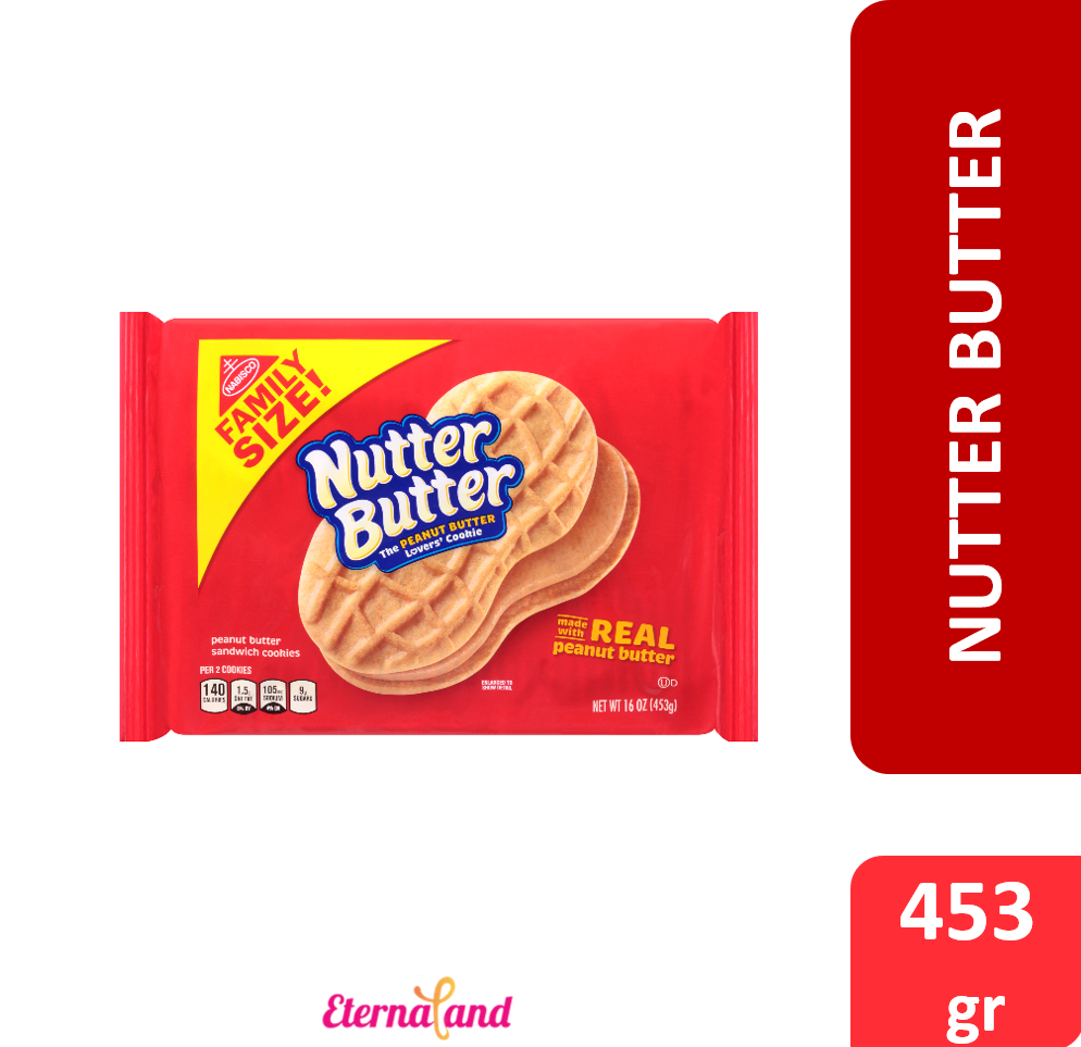 Nutter Butter Peanut Butter Sandwich Cookies 16 oz