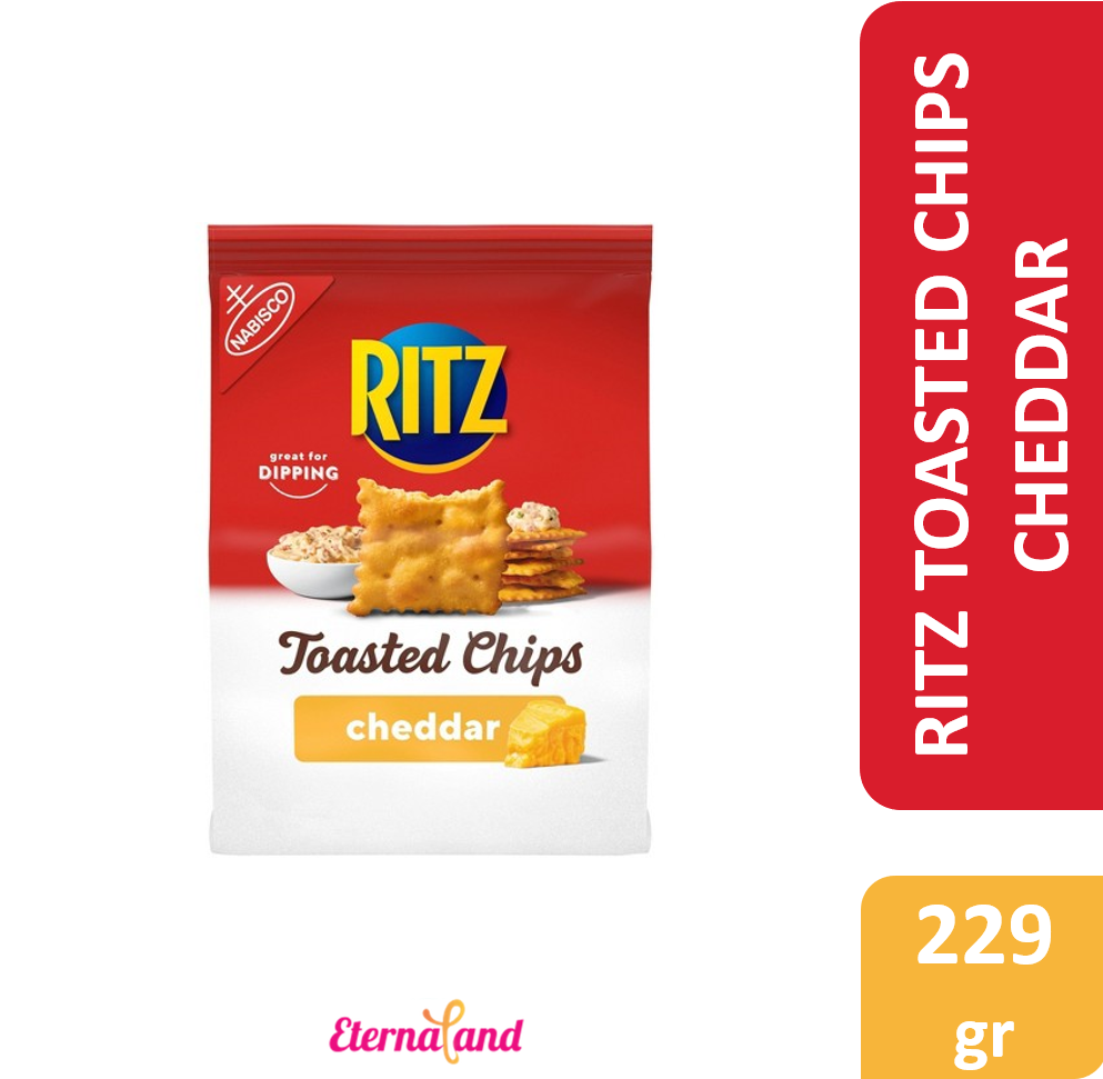 Ritz Toasted Chips Cheddar 8.1 oz