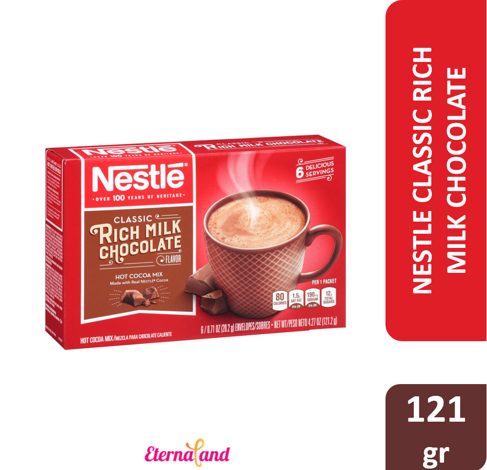 Nestle Classic Rich Milk Chocolate 4.27 Oz