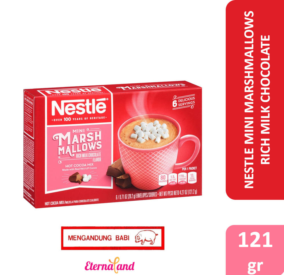 Nestle Mini Marshmallow Rich Milk Chocolate 4.27 Oz