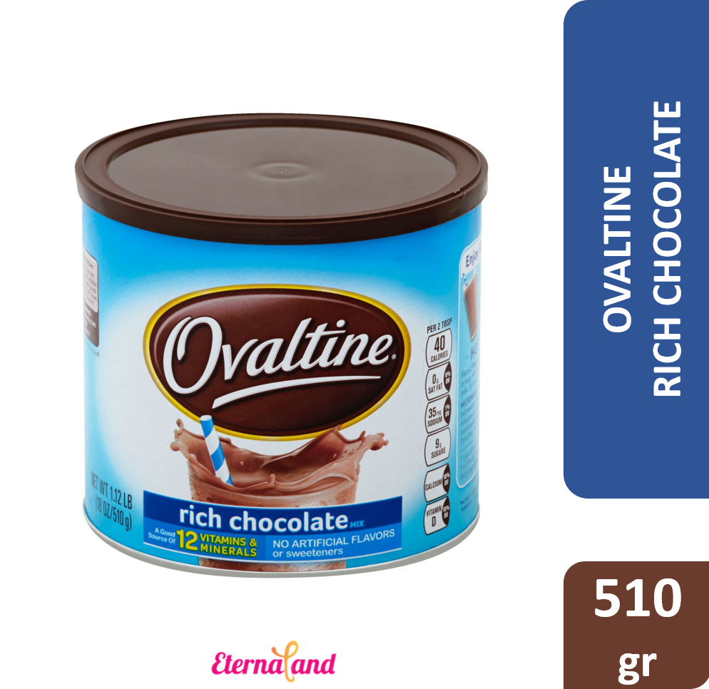 Ovaltine Rich Chocolate 18 Oz