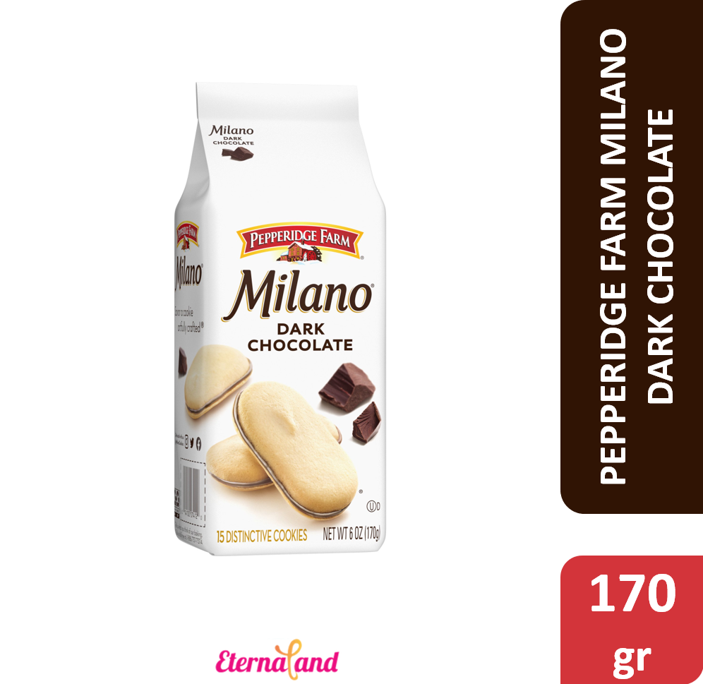 Pepperidge Farm Milano Dark Chocolate Cookies 6 oz