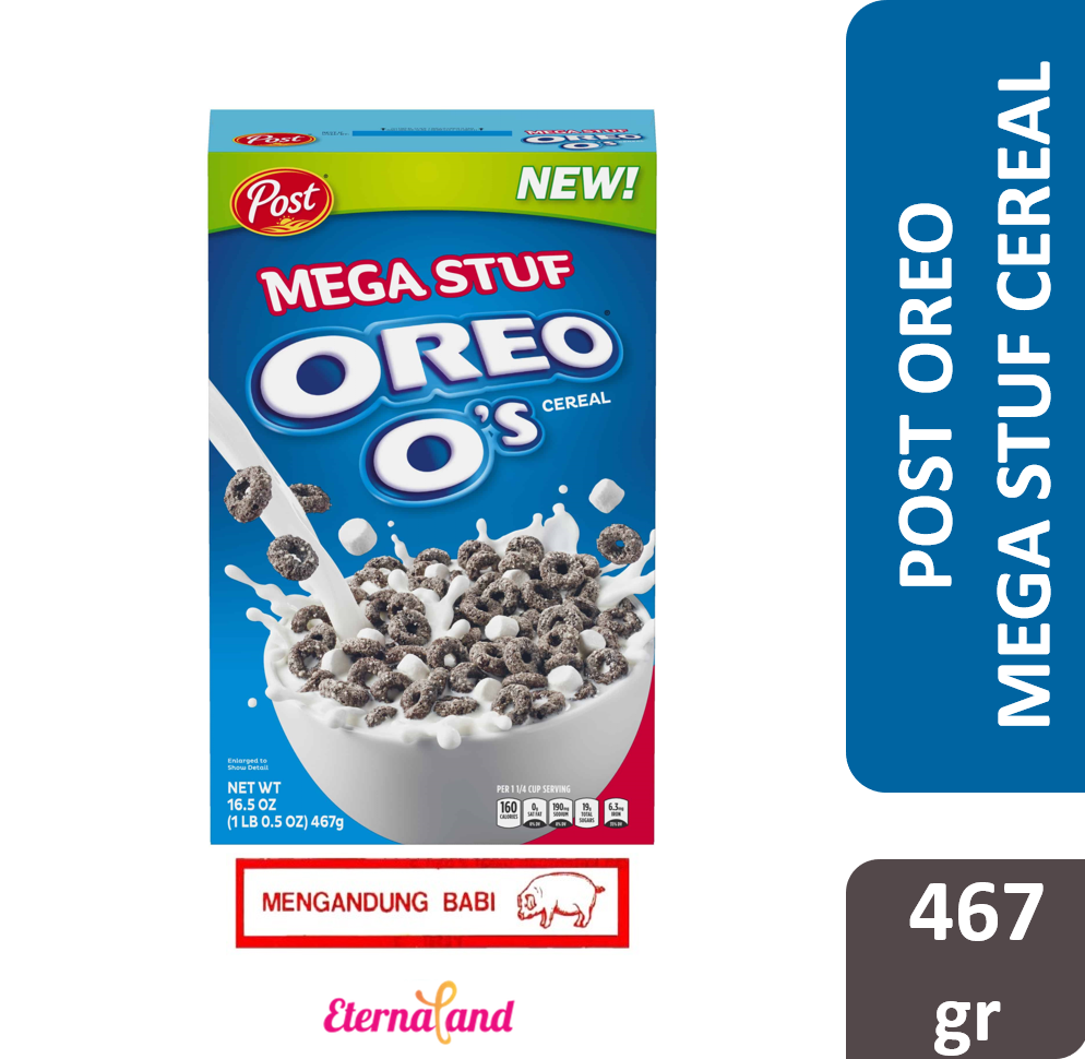 Post Oreo Mega Stuf 16.5 oz