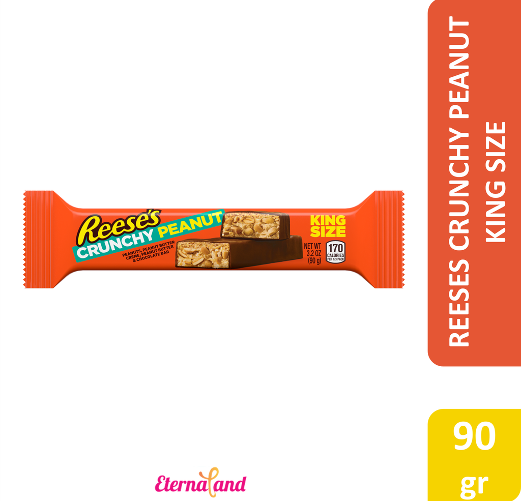 Reeses Crispy Crunchy King Size 3.1 Oz