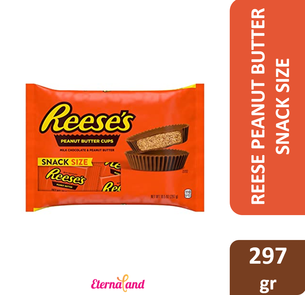 Reeses Peanut Butter Cups Snack Size 10.5 oz