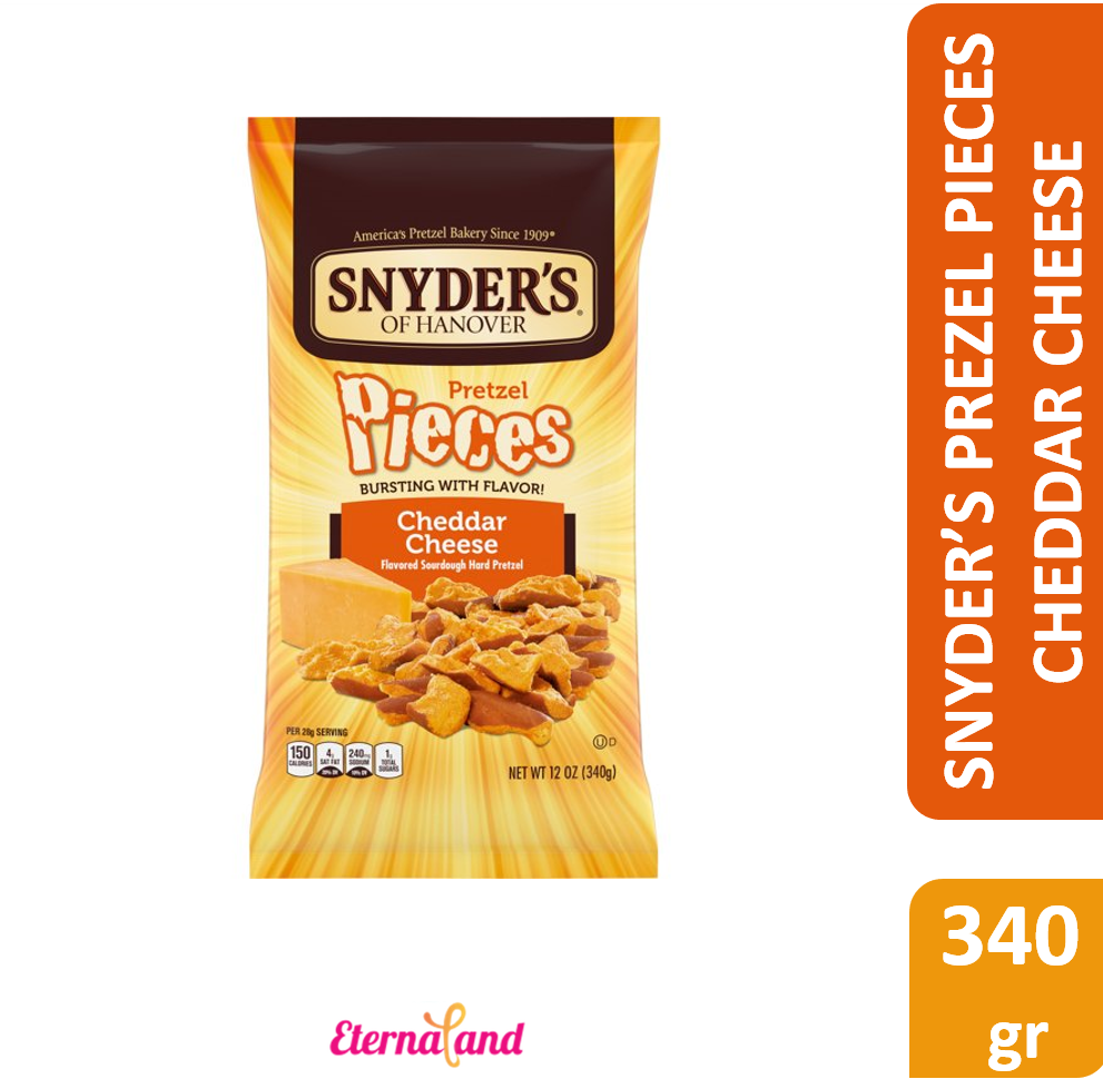 Snyders Pretzel Pieces Cheddar Cheese 12 oz