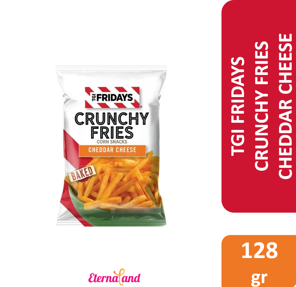 TGI Fridays Crunchy Fries Cheddar Cheese 4.5 oz