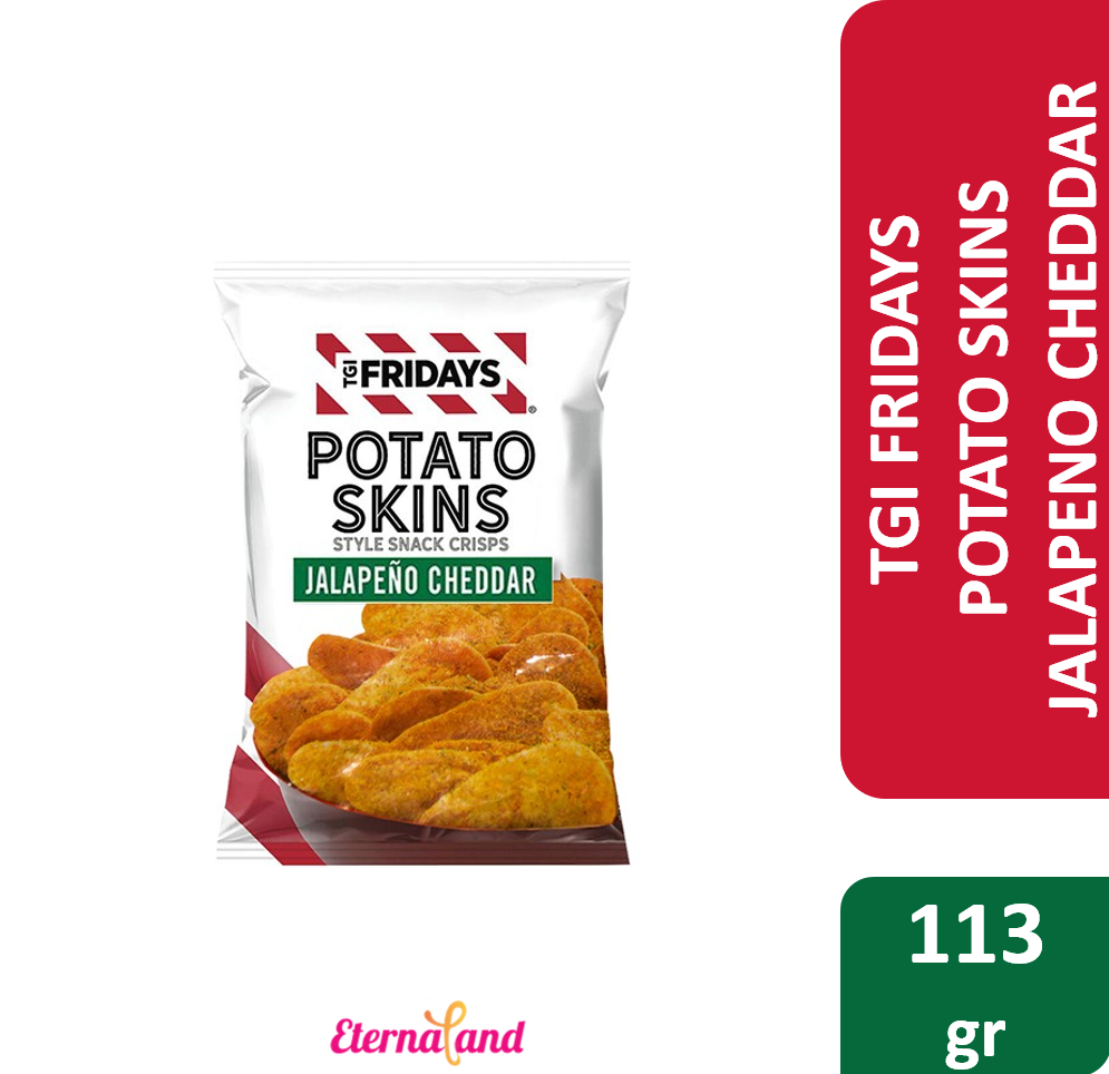 TGI Fridays Jalapeno Cheddar Potato Skins 4 Oz