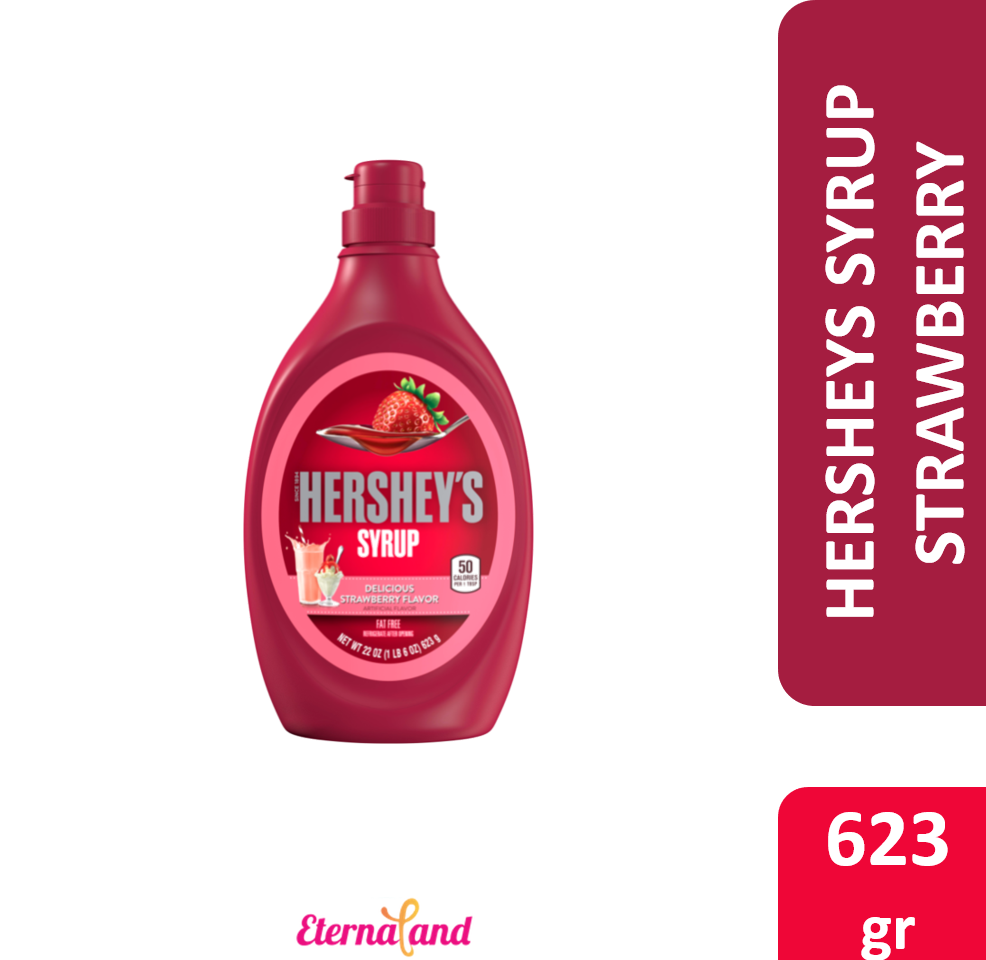 Hersheys Syrup Strawberry 22 oz