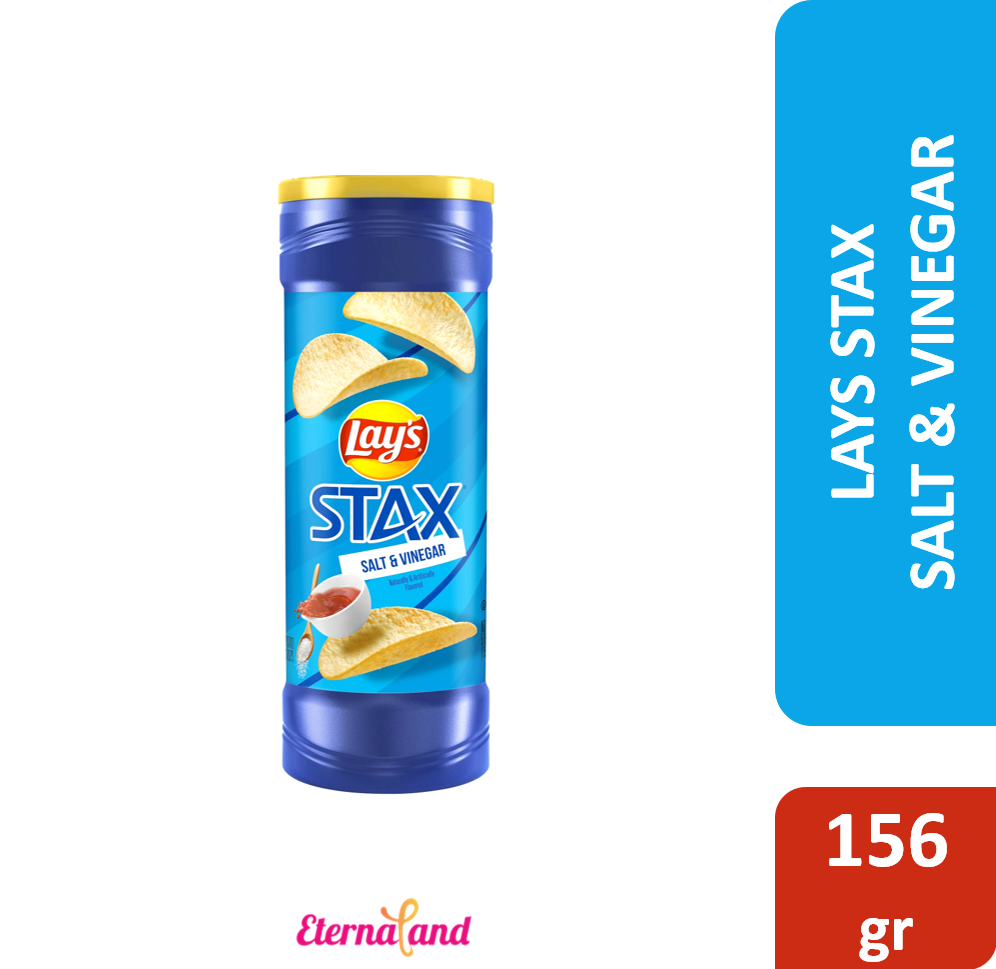 Lays Stax Salt and Vinegar 5.5 oz