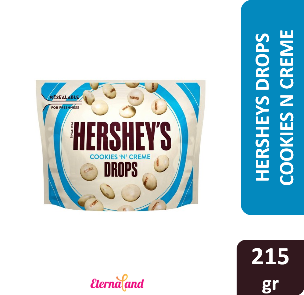 Hersheys Cookies n Creme Drops 7.6 Oz