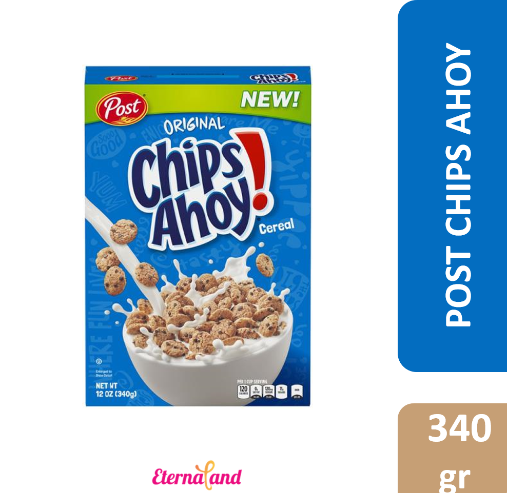 Post Chips Ahoy Cereal 12 oz